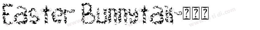 Easter Bunnytail字体转换